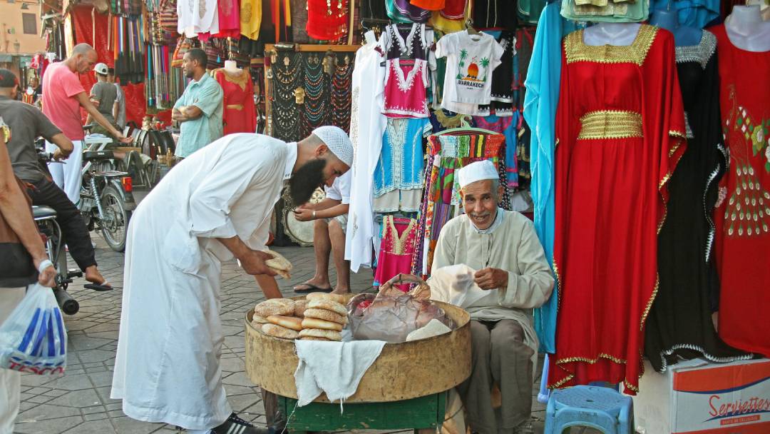 bazar in Marrakesh, Morocco