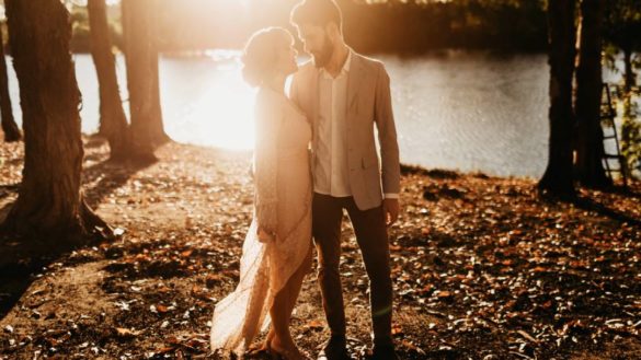man and woman on Honeymoon