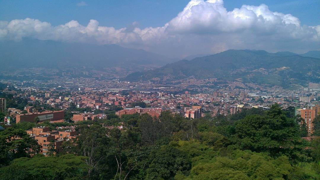 Medellin city view