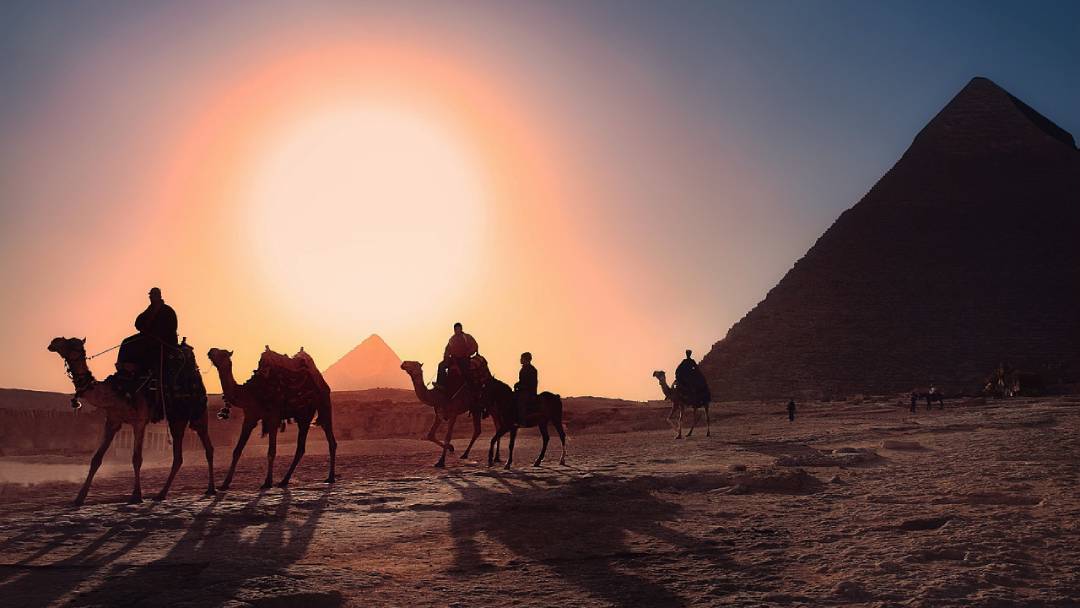 pyramids in Egypt