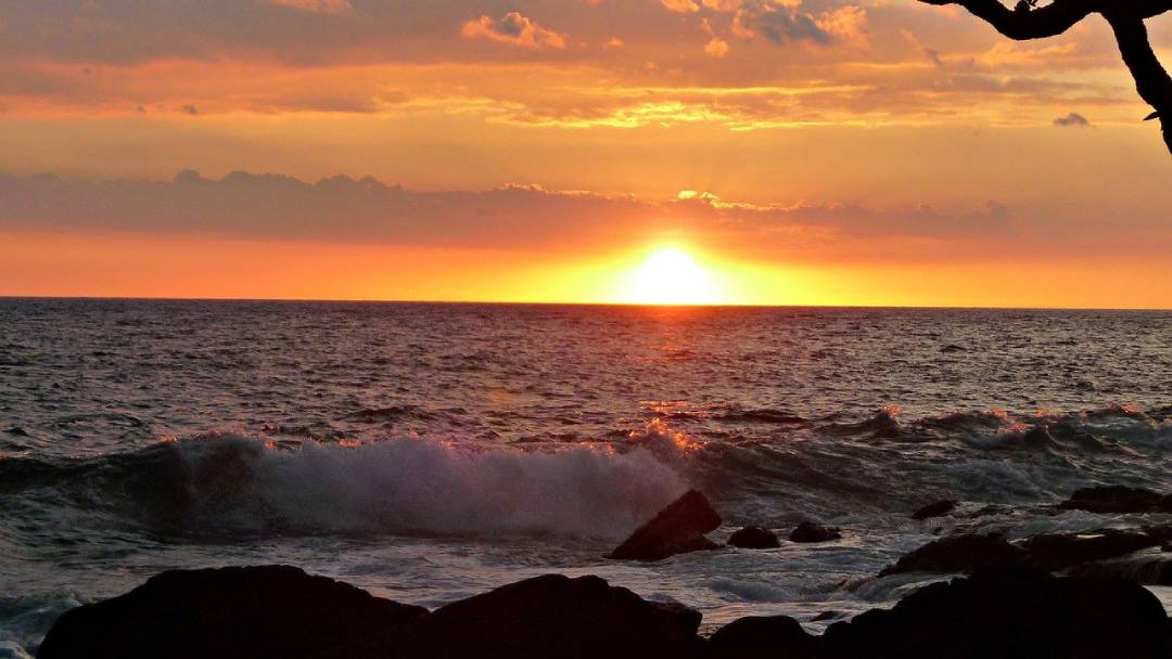 sunset Hawaii