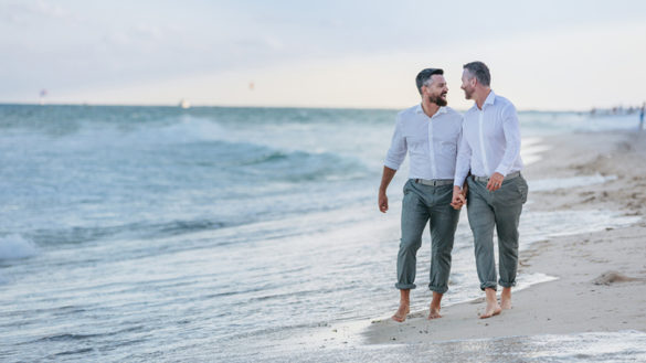 a couple of gays on Honeymoon