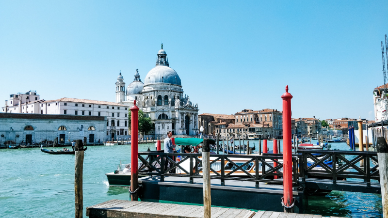 honeymoon in Venice, Italy