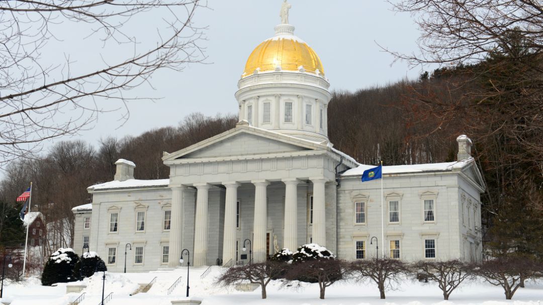 Vermont in winter